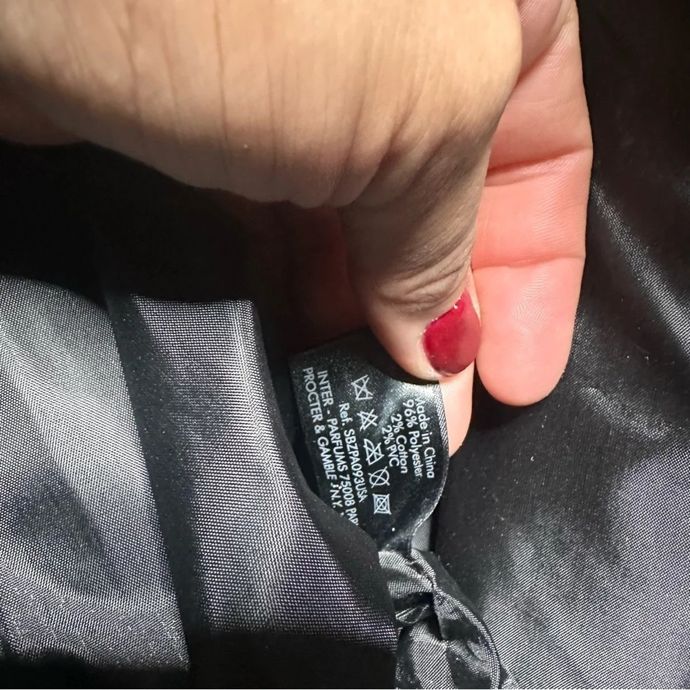 Burberry Black Nylon Travel Duffle Bag